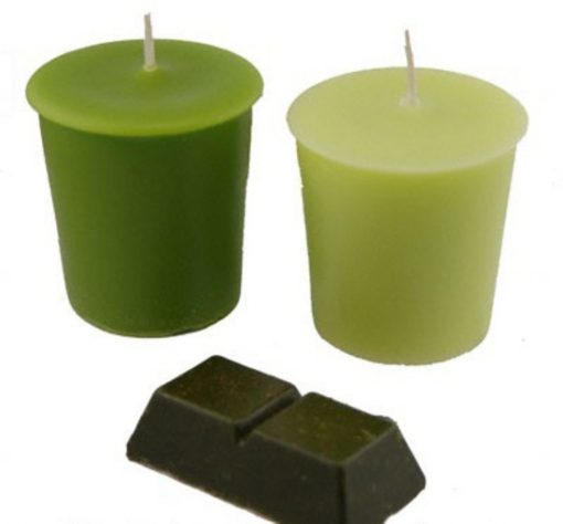 Lime Green Candle Dye Block