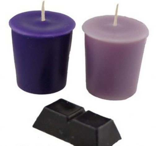 Purple Candle Dye Block