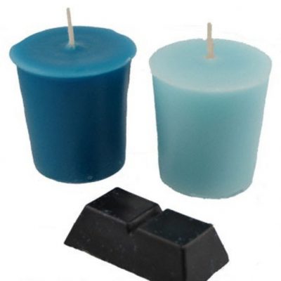 Teal Candle Dye Block